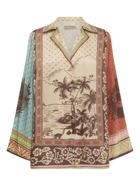 ΓΥΝΑΙΚΕΙΟ ΜΕΤΑΞΩΤΟ ΠΟΥΚΑΜΙΣΟ | Πολύχρωμο S