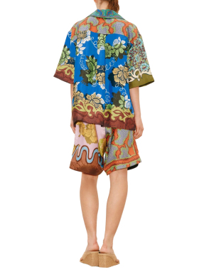 ΓΥΝΑΙΚΕΙΟ ΚΟΝΤΟΜΑΝΙΚΟ ΠΟΥΚΑΜΙΣΟ | Πολύχρωμο S