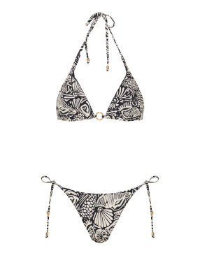 ΓΥΝΑΙΚΕΙΟ ΜΠΙΚΙΝΙ ΣΕΤ | Ασπρόμαυρο UK 8