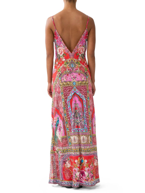 ΓΥΝΑΙΚΕΙΟ ΦΟΡΕΜΑ V-NECK | Ροζ S