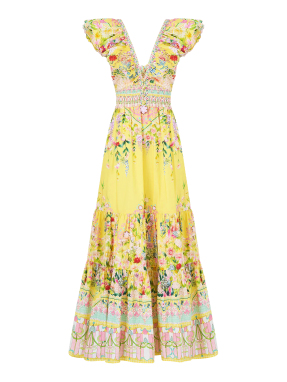 ΜΑΞΙ ΦΟΡΕΜΑ LADY LIMONA | Κίτρινο M