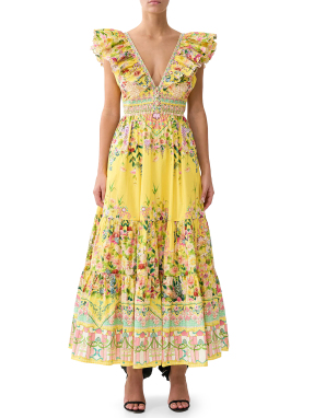 ΜΑΞΙ ΦΟΡΕΜΑ LADY LIMONA | Κίτρινο M