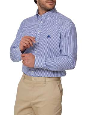 ΑΝΔΡΙΚΟ ΡΙΓΕ ΠΟΥΚΑΜΙΣΟ | Ριγέ  EU 42