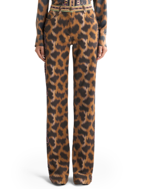 ΓΥΝΑΙΚΕΙΟ DENIM ΠΑΝΤΕΛΟΝΙ | Animal Print  27