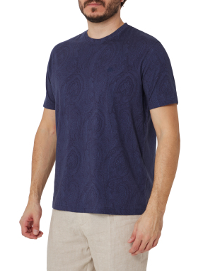 ΑΝΔΡΙΚΟ T-SHIRT | Μπλε Σκούρο XXL