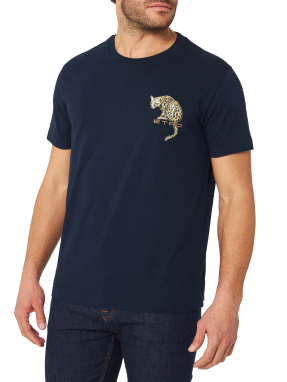 ΑΝΔΡΙΚΟ T-SHIRT | Μπλε Σκούρο XXL