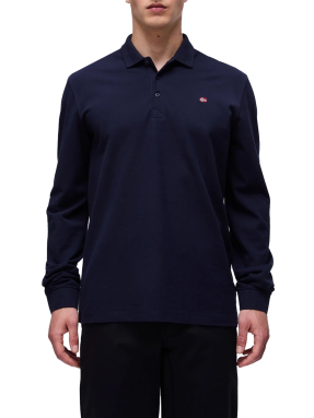 ΑΝΔΡΙΚΗ POLO ΜΠΛΟΥΖΑ EALIS LONG SLEEVE | Μπλε Σκούρο M