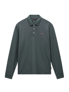 ΑΝΔΡΙΚΗ POLO ΜΠΛΟΥΖΑ EALIS LONG SLEEVE | Γκρι L