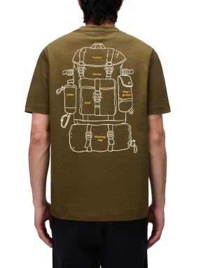 ΑΝΔΡΙΚΟ T-SHIRT S-FLINT | Λαδί XXL