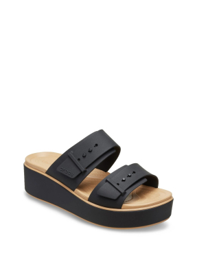 ΓΥΝΑΙΚΕΙΕΣ ΠΛΑΤΦΟΡΜΕΣ BROOKLYN BUCKLE MATTE WRAP LW | Μαύρο 39/40
