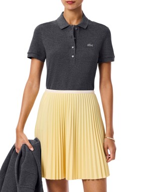 ΓΥΝΑΙΚΕΙΑ POLO ΜΠΛΟΥΖΑ ΜΕ ΛΟΓΟΤΥΠΟ | Γκρι Σκούρο EU 42