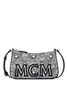 ΓΥΝΑΙΚΕΙΑ ΤΣΑΝΤΑ ΩΜΟΥ VINTAGE JACQUARD MINI | Μαύρο