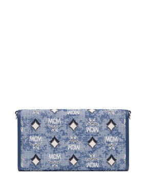 ΓΥΝΑΙΚΕΙΟ ΠΟΡΤΟΦΟΛΙ ΜΕ ΑΛΥΣΙΔΑ PORTUNA VINTAGE LARGE | Μπλε