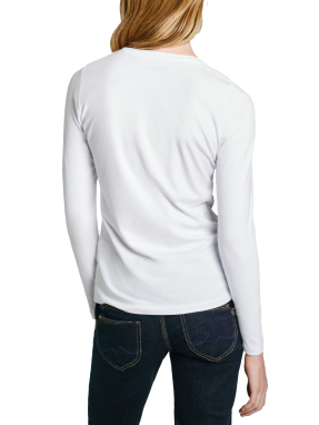 ΓΥΝΑΙΚΕΙΑ ΜΑΚΡΥΜΑΝΙΚΗ ΜΠΛΟΥΖΑ | Λευκό S