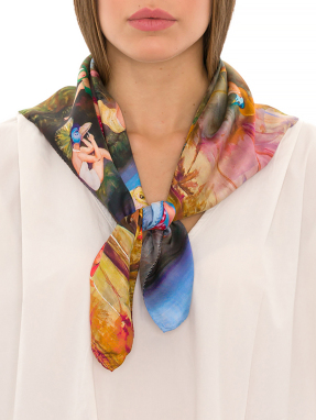 ΜΕΤΑΞΩΤΟ ΜΑΝΤΙΛΙ MEMOIRS D' UN FOU | Πολύχρωμο ONE SIZE