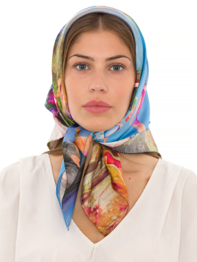 ΜΕΤΑΞΩΤΟ ΜΑΝΤΙΛΙ MEMOIRS D' UN FOU | Πολύχρωμο ONE SIZE