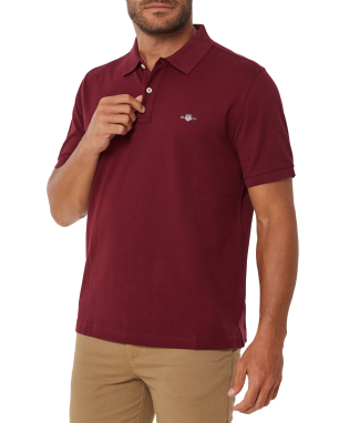 ΑΝΔΡΙΚΗ POLO ΜΠΛΟΥΖΑ | Μπορντό G0676 XXL