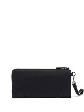 ΓΥΝΑΙΚΕΙΟ ΔΕΡΜΑΤΙΝΟ ΠΟΡΤΟΦΟΛΙ AREN LARGE | Μαύρο