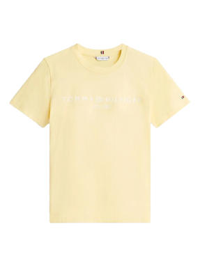 ΓΥΝΑΙΚΕΙΟ T-SHIRT ΜΕ ΛΟΓΟΤΥΠΟ | Κίτρινο XS