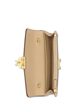 ΓΥΝΑΙΚΕΙΟ CLUTCH ΜΕ ΑΛΥΣΙΔΑ TRACY LARGE | Μπεζ