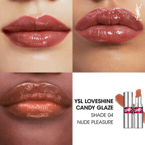 YSL LOVESHINE CANDY GLAZE | 3,2gr 4 Nude Pleasure