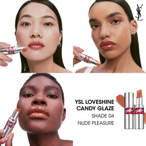 YSL LOVESHINE CANDY GLAZE | 3,2gr 4 Nude Pleasure