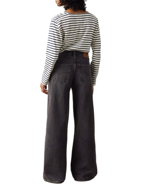 ΓΥΝΑΙΚΕΙΟ DENIM ΠΑΝΤΕΛΟΝΙ XL STRAIGHT | Μαύρο 29/33