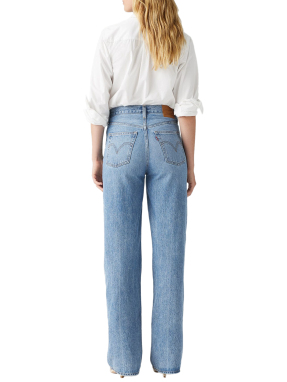 ΓΥΝΑΙΚΕΙΟ DENIM ΠΑΝΤΕΛΟΝΙ RIBCAGE | Γαλάζιο 31/32