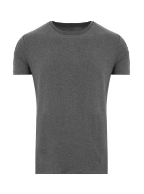ΑΝΔΡΙΚΟ T-SHIRT ΣΕΤ 2 ΤΜΧ | Γκρι XXL