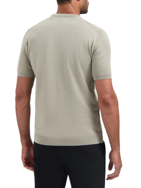 ΑΝΔΡΙΚΟ ΠΛΕΚΤΟ T-SHIRT | Μπεζ L