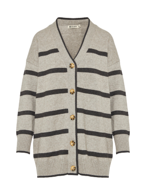 ΓΥΝΑΙΚΕΙΑ ΠΛΕΚΤΗ ΖΑΚΕΤΑ | Γκρι S