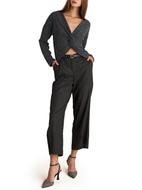 ΓΥΝΑΙΚΕΙΑ CROP ΜΠΛΟΥΖΑ | Μαύρο M