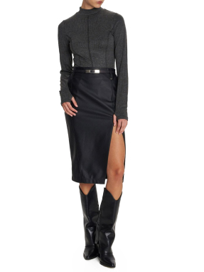 ΓΥΝΑΙΚΕΙΑ ΜΠΛΟΥΖΑ | Γκρι Σκούρο S