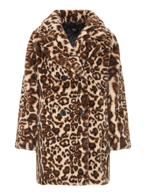 ΓΥΝΑΙΚΕΙΟ ΠΑΛΤΟ | Animal Print  S