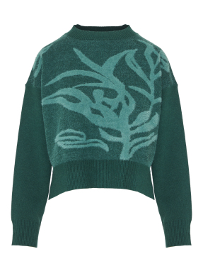 ΓΥΝΑΙΚΕΙΑ ΠΛΕΚΤΗ ΜΠΛΟΥΖΑ | Πράσινο Σκούρο S