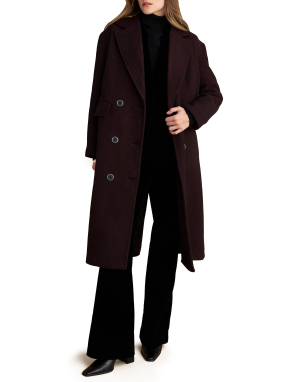 ΓΥΝΑΙΚΕΙΟ ΠΑΛΤΟ | Μπορντό XL