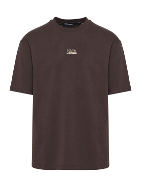 ΑΝΔΡΙΚΟ T-SHIRT | Καφέ Σκούρο L