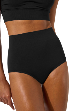 ΓΥΝΑΙΚΕΙΟ SHORTS SEAMLESS | Μαύρο XS