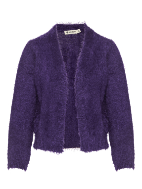 ΓΥΝΑΙΚΕΙΑ FLUFFY ΖΑΚΕΤΑ | Μωβ S