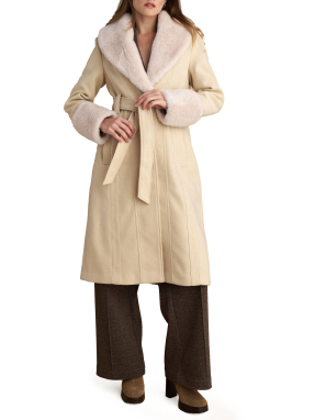 ΓΥΝΑΙΚΕΙΟ ΠΑΛΤΟ | Μπεζ XL