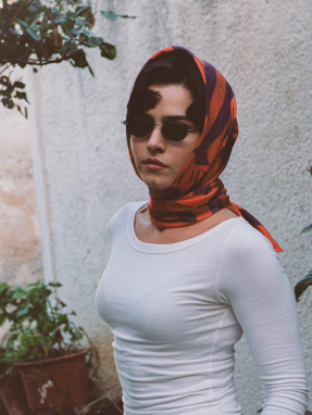 ΜΕΤΑΞΩΤΟ ΜΑΝΤΙΛΙ THE MANTILITY CLASSICS - STRIPES | Κόκκινο ONE SIZE