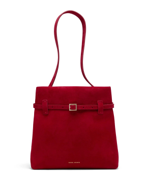 ΓΥΝΑΙΚΕΙΑ SUEDE ΤΣΑΝΤΑ ΩΜΟΥ MINI TOTE DU JOUR | Κόκκινο