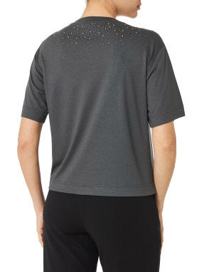 ΓΥΝΑΙΚΕΙΟ T-SHIRT | Γκρι Σκούρο S