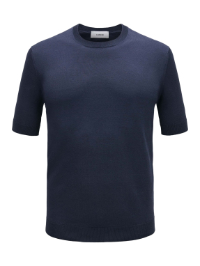 ΑΝΔΡΙΚΗ ΚΟΝΤΟΜΑΝΙΚΗ ΜΠΛΟΥΖΑ | Μπλε Σκούρο XXL