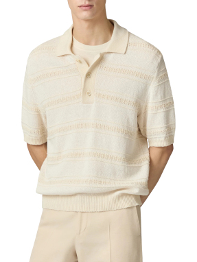 ΑΝΔΡΙΚΗ POLO ΜΠΛΟΥΖΑ | Εκρού S