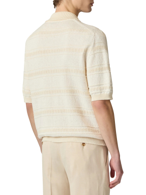 ΑΝΔΡΙΚΗ POLO ΜΠΛΟΥΖΑ | Εκρού S