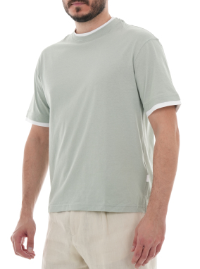 ΑΝΔΡΙΚΟ T-SHIRT | Φυστικί  XL