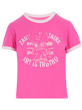 ΓΥΝΑΙΚΕΙΟ T-SHIRT WOOS | Ροζ XS