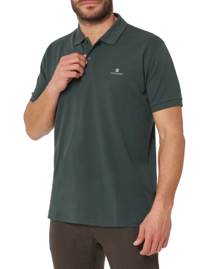 ΑΝΔΡΙΚΗ POLO ΜΠΛΟΥΖΑ | Πράσινο Σκούρο XXL