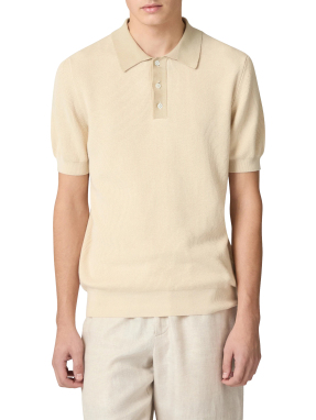 ΑΝΔΡΙΚΗ POLO ΜΠΛΟΥΖΑ | Εκρού XL